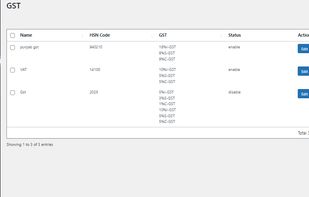 WooCommerce GST Plugin screenshot 1
