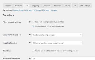 WooGST Plugin screenshot 2