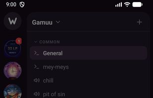 Joining a channel on the phone