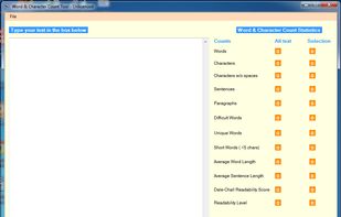 Word Count Tools screenshot 1