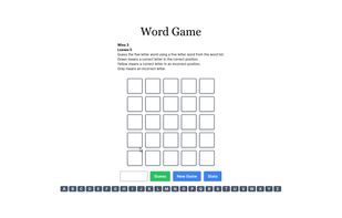 Word Game screenshot 1