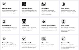 WordStudio Writing tools