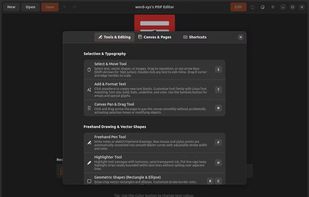 Interactive Quick Start Guide and keyboard shortcuts cheatsheet