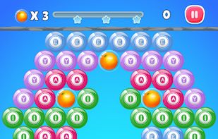 Wordelicious Bubble screenshot 1