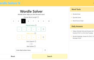 Wordle Solver X