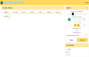 Wordle Solver X 23 Oct 2024 Usage for Wordle