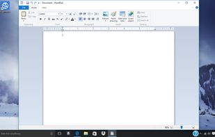 WordPad screenshot 1