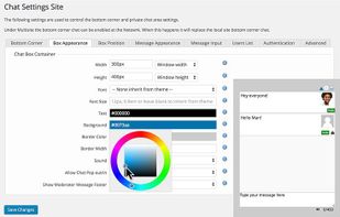 WordPress Chat screenshot 1