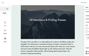 WordPress screenshot 1
