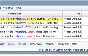WordSmith Tools screenshot 1