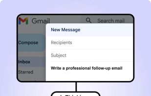 Ask AI anything. Need a polite decline email? A creative headline? A quick reply? Just type what you need, press a shortcut, and let AI write it for you. No more staring at blank pages.