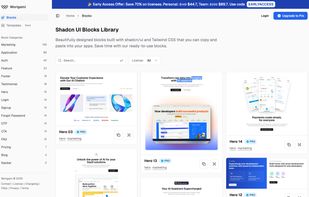 Worigami - Shadcn UI Blocks Library