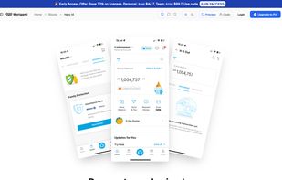 Worigami - Shadcn UI Blocks Library Example 2