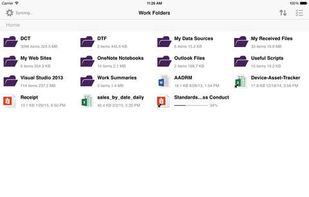 Work Folders screenshot 3