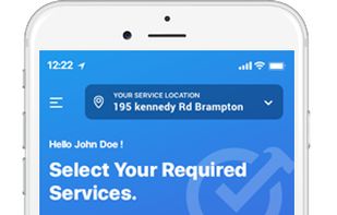 Choose the type of service you need a handyman for.