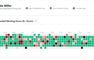 Days with Extended Working Hours (8+ Hours)