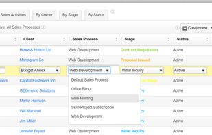Manage leads and easily update critical information.