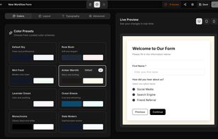 WorkForm screenshot 1