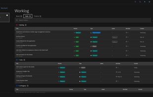 Worklog screenshot 1