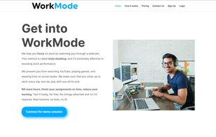 WorkMode Body Doubling App screenshot 1