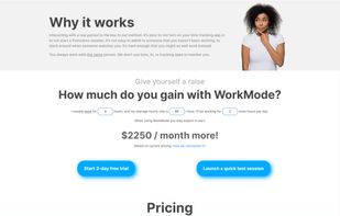 WorkMode Body Doubling App screenshot 2