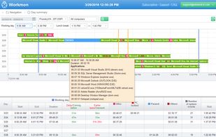 Workmon screenshot 1