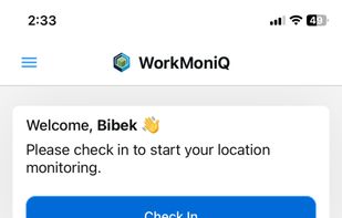WorkMoniQ screenshot 1