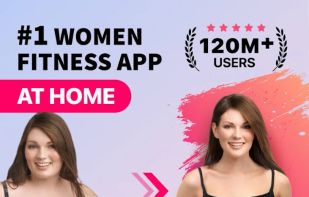 Workout for Women: Fit at Home screenshot 1