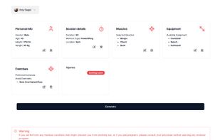 Workout Tools screenshot 1