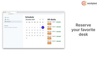 Reservation of the desk