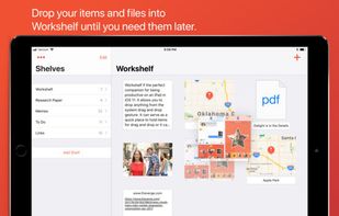 Workshelf screenshot 1