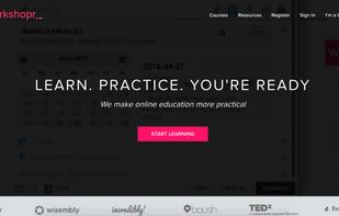 Workshopr screenshot 1