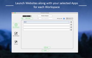 Workspace Manager screenshot 1