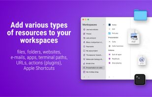 Workspaces screenshot 2