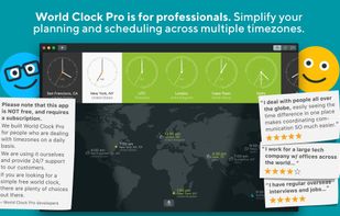 World Clock Pro screenshot 1