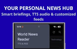 World News Reader - TTS & RSS screenshot 3