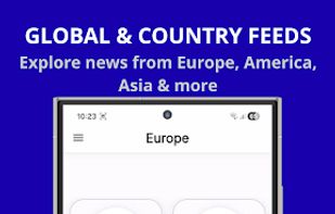 World News Reader - TTS & RSS screenshot 1