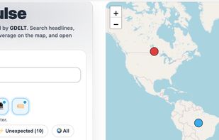 World News Pulse top panels