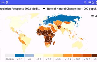 World Population Data screenshot 1