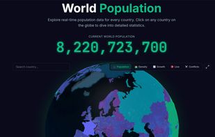 WorldStats screenshot 1