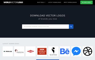 Worldvectorlogo.com home page