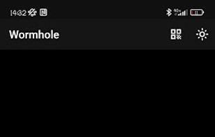 Wormhole File Transfer screenshot 1