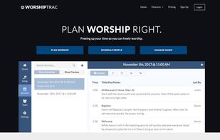 WorshipTrac screenshot 1