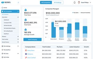 WOWS Investment Portal screenshot 2
