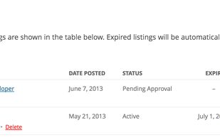 WP Job Manager screenshot 3