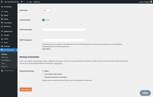 WP Mail SMTP screenshot 2