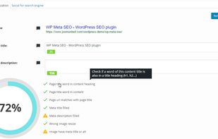 WP Meta SEO screenshot 1