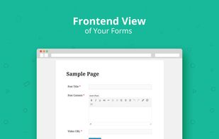 WP User Frontend screenshot 1