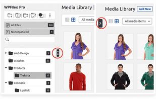 WPFileo - WordPress Media Library Plugin screenshot 3