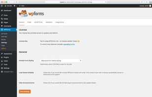 WPForms screenshot 1